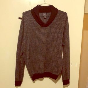 Shawl collard sweater.